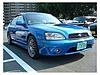 貴重なWRブルーカラーのレガシイです。